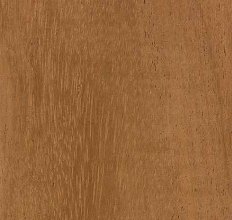 Close-up of a wood grain surface in shades of brown with vertical and subtle linear patterns.
