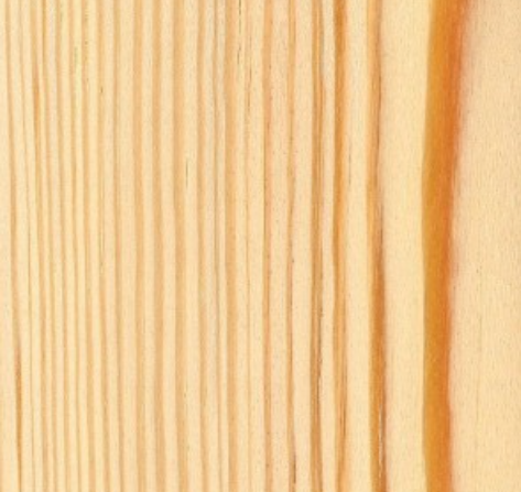 Close-up of light-colored wood grain with vertical lines and a smooth, even texture.