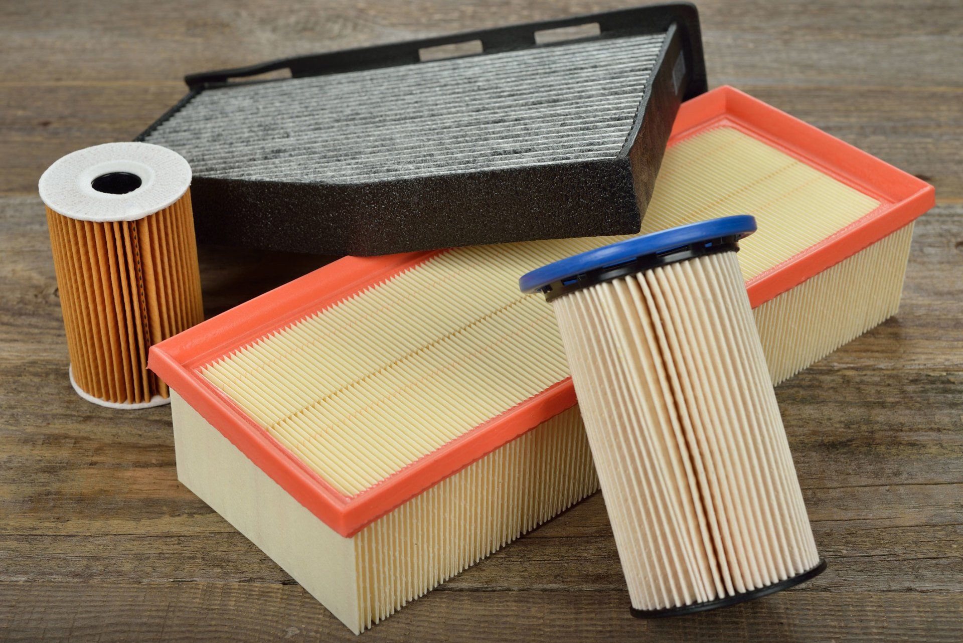 Used Air Cleaning Equipment — Set of Automobile Filters in Rogers, MN