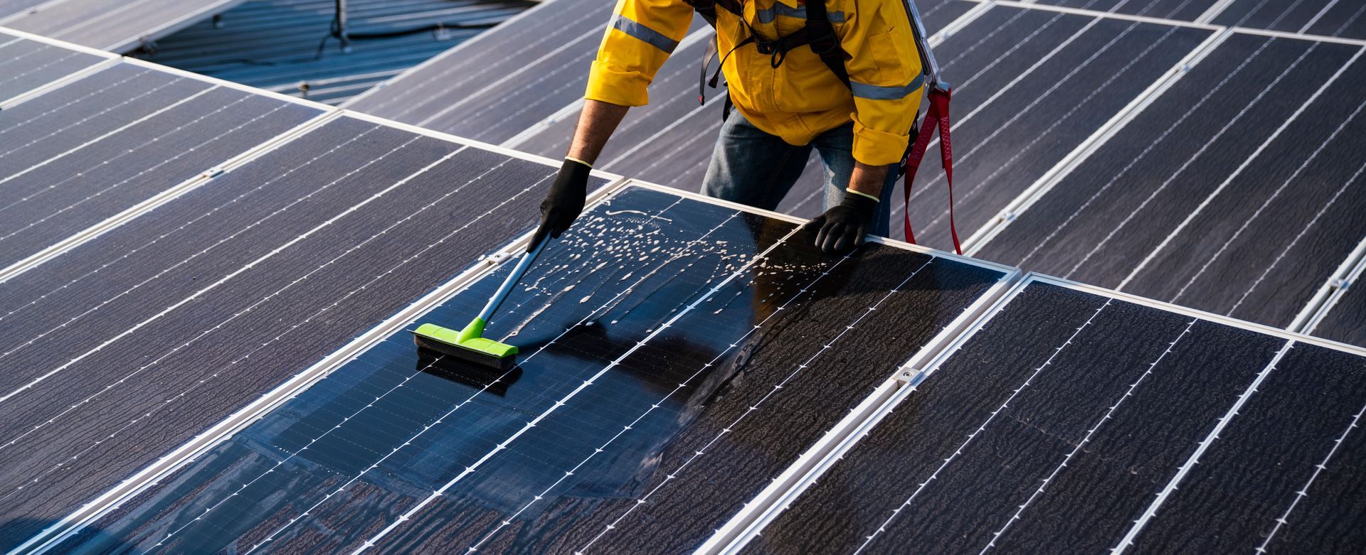 lavaggio pannelli fotovoltaici