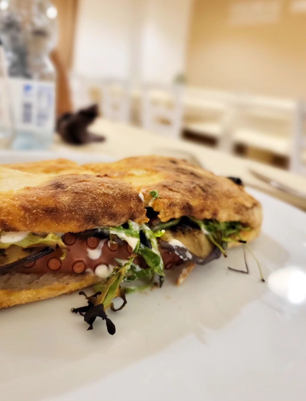 Sfilatino con il polpo