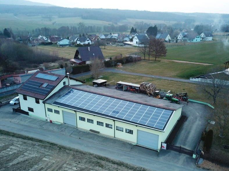 ECiSun exemple toiture transformée photovoltaïque