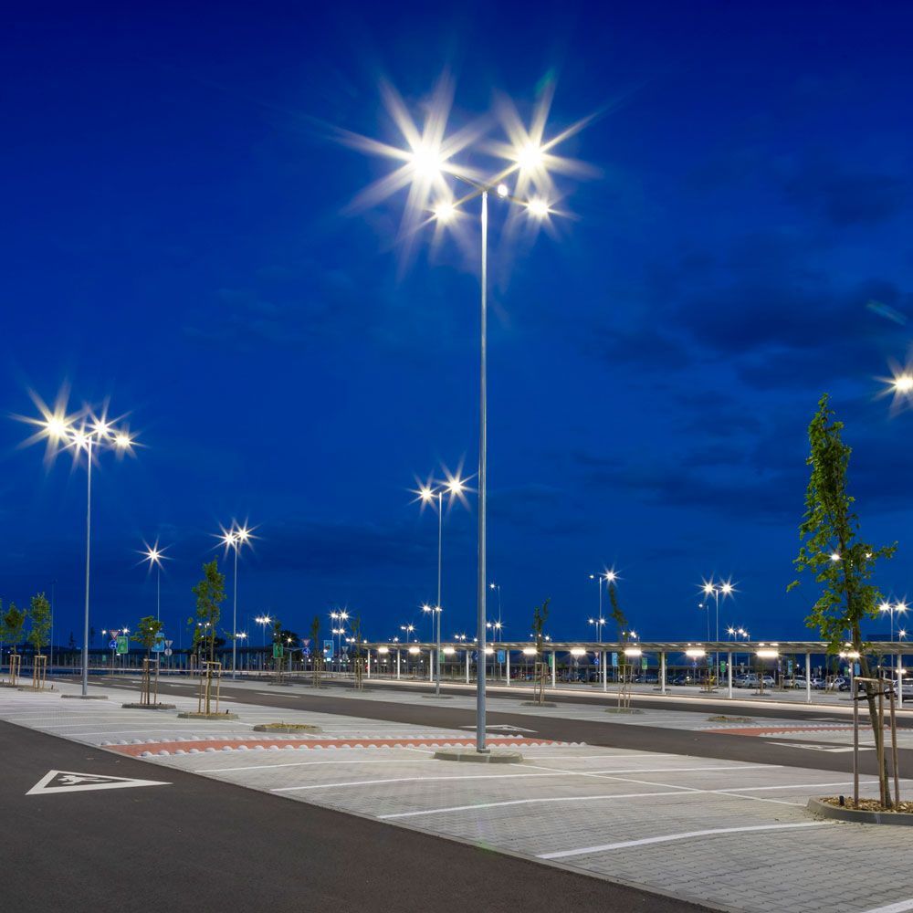 Parking Lot Light Posts — Roseville, MI — Jack’s Floodlight Service Inc.