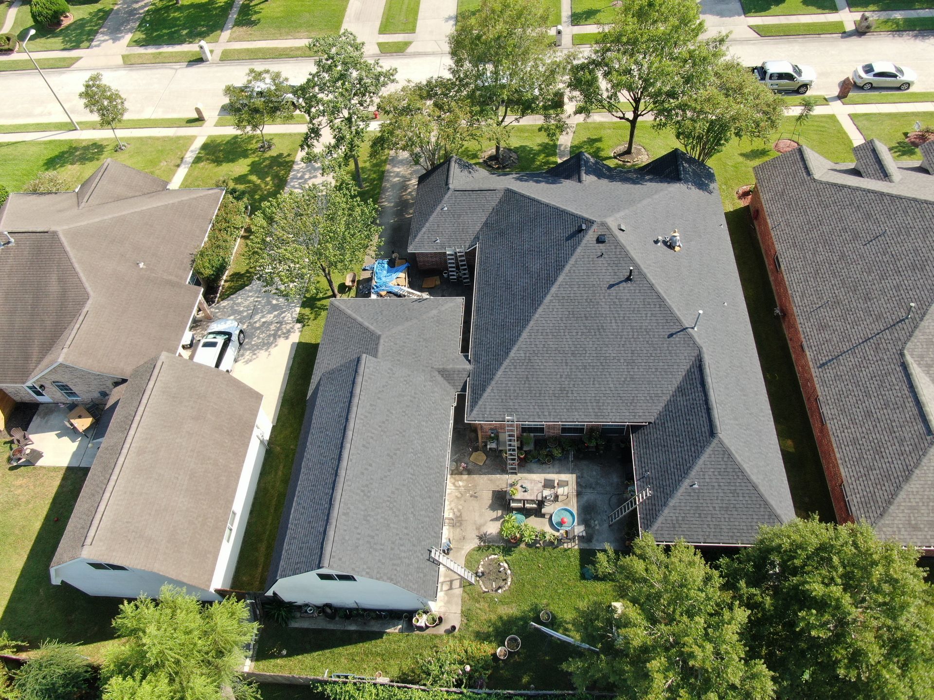 Man Doing Roof Inspections
