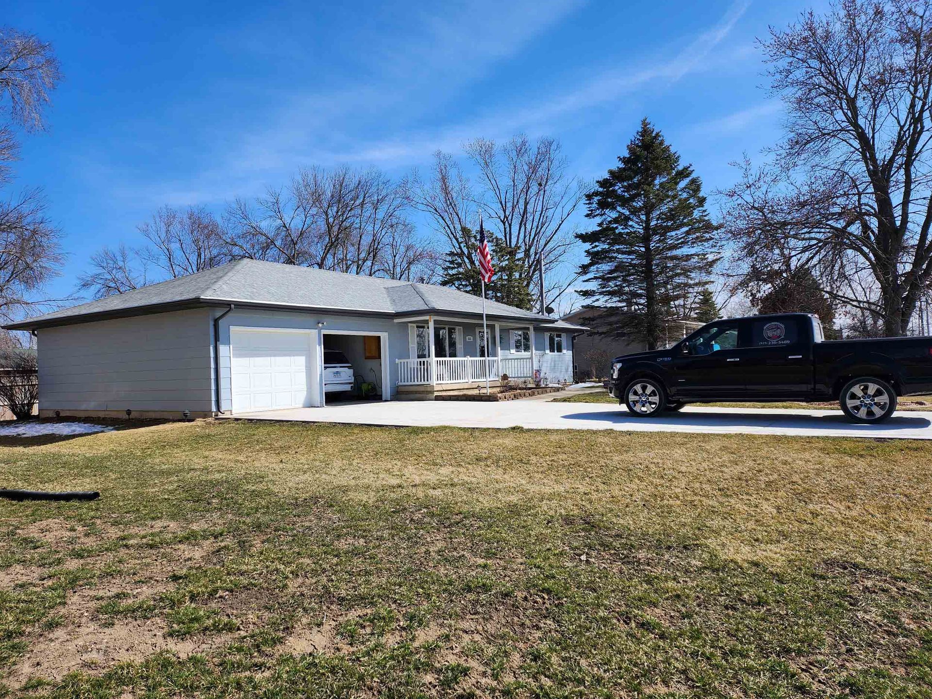 Gray Roof Shingles — Ogden, IA — Pritchard Roofing & Construction
