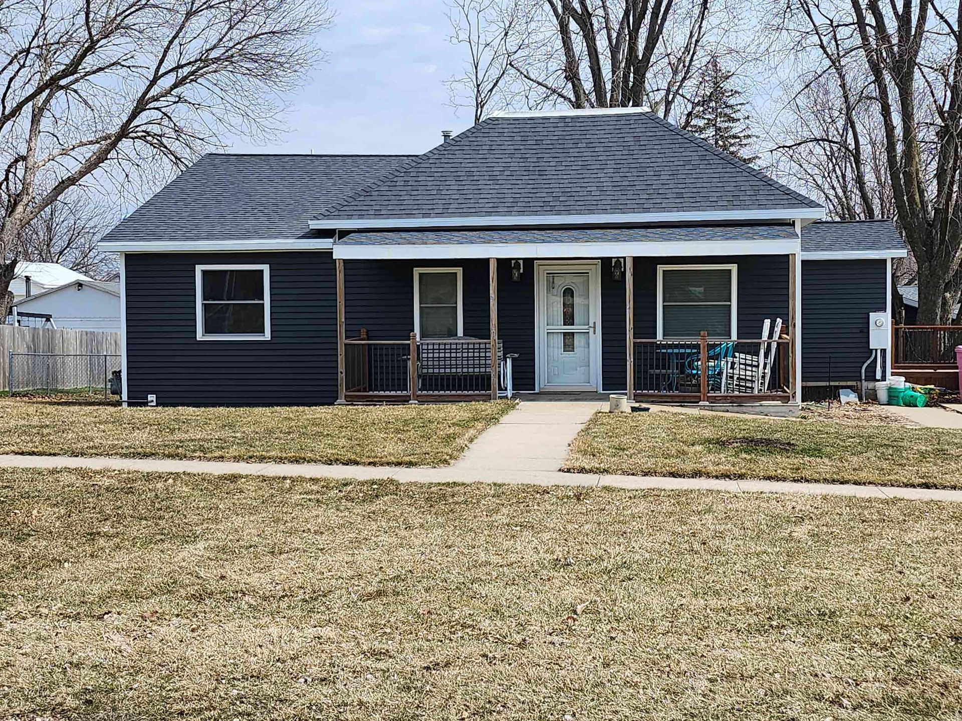 Black Roof Shingles — Ogden, IA — Pritchard Roofing & Construction