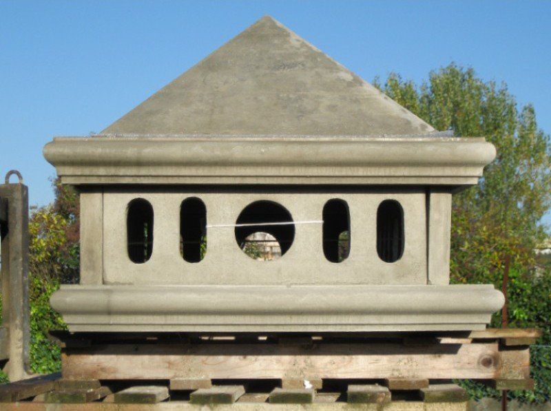 comignolo largo in cemento