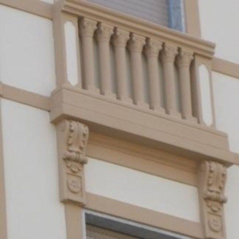 ringhiera in cemento