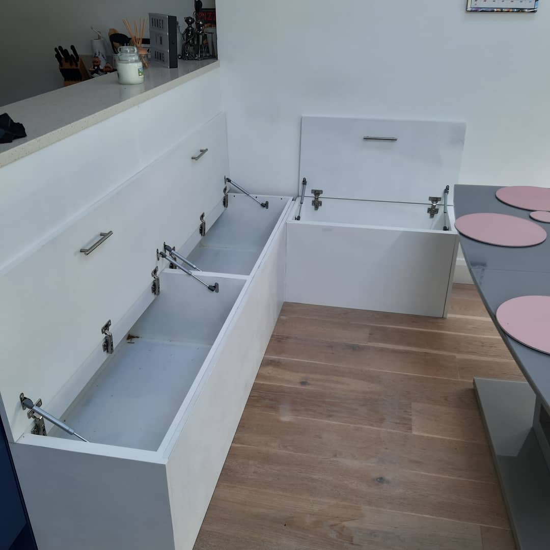 bench seating with storage