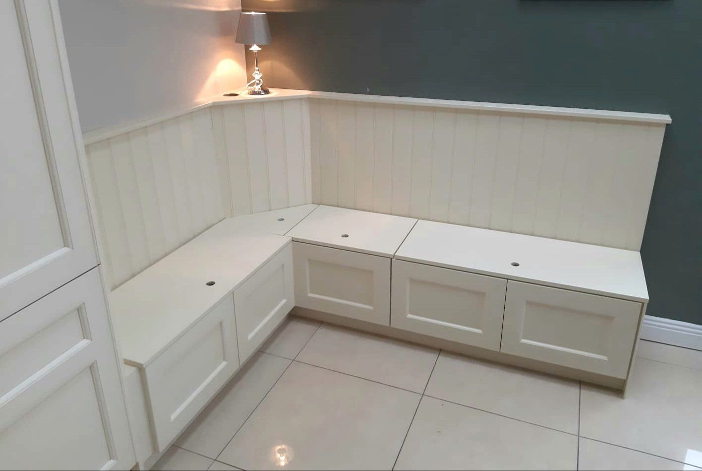 bench seating with storage