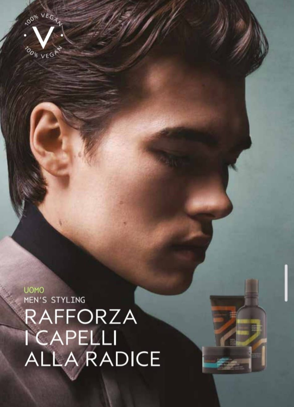 Uomo men's styling Aveda H & B teatro valle