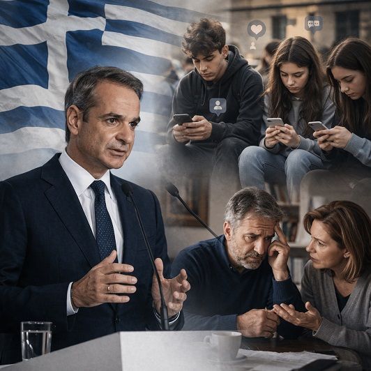 Featured Article : Greece To Ban Social Media For Under-15s