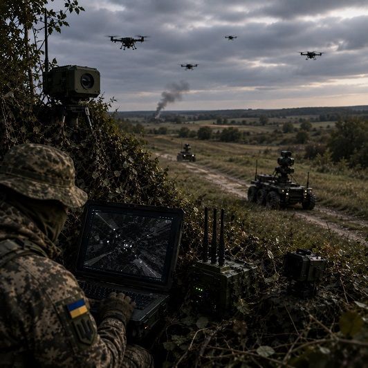 Featured Article : Ukraine Says Robots Seized Enemy Territory On Their Own