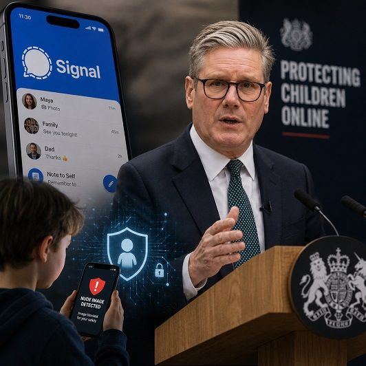 Featured Article : Signal Warns UK Device Scanning Plan 'Endangers Us All'