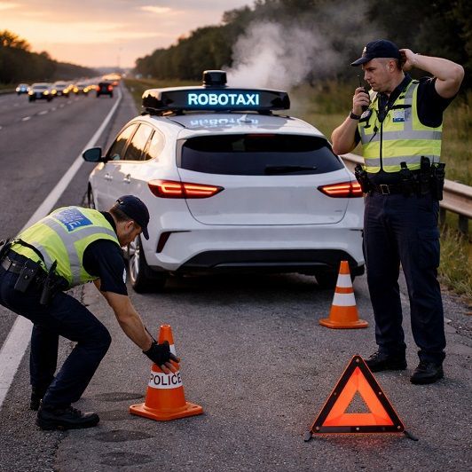 Tech Insight : What Happens When Robotaxis Break Down?