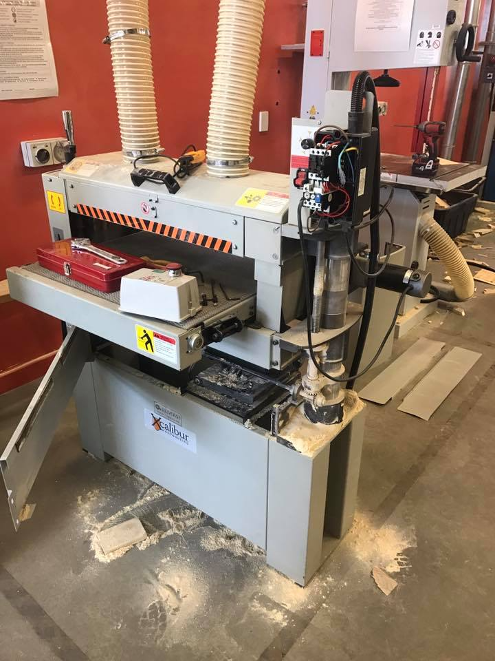 Industrial equipment motor for electrical repair and emergency safety stop installed