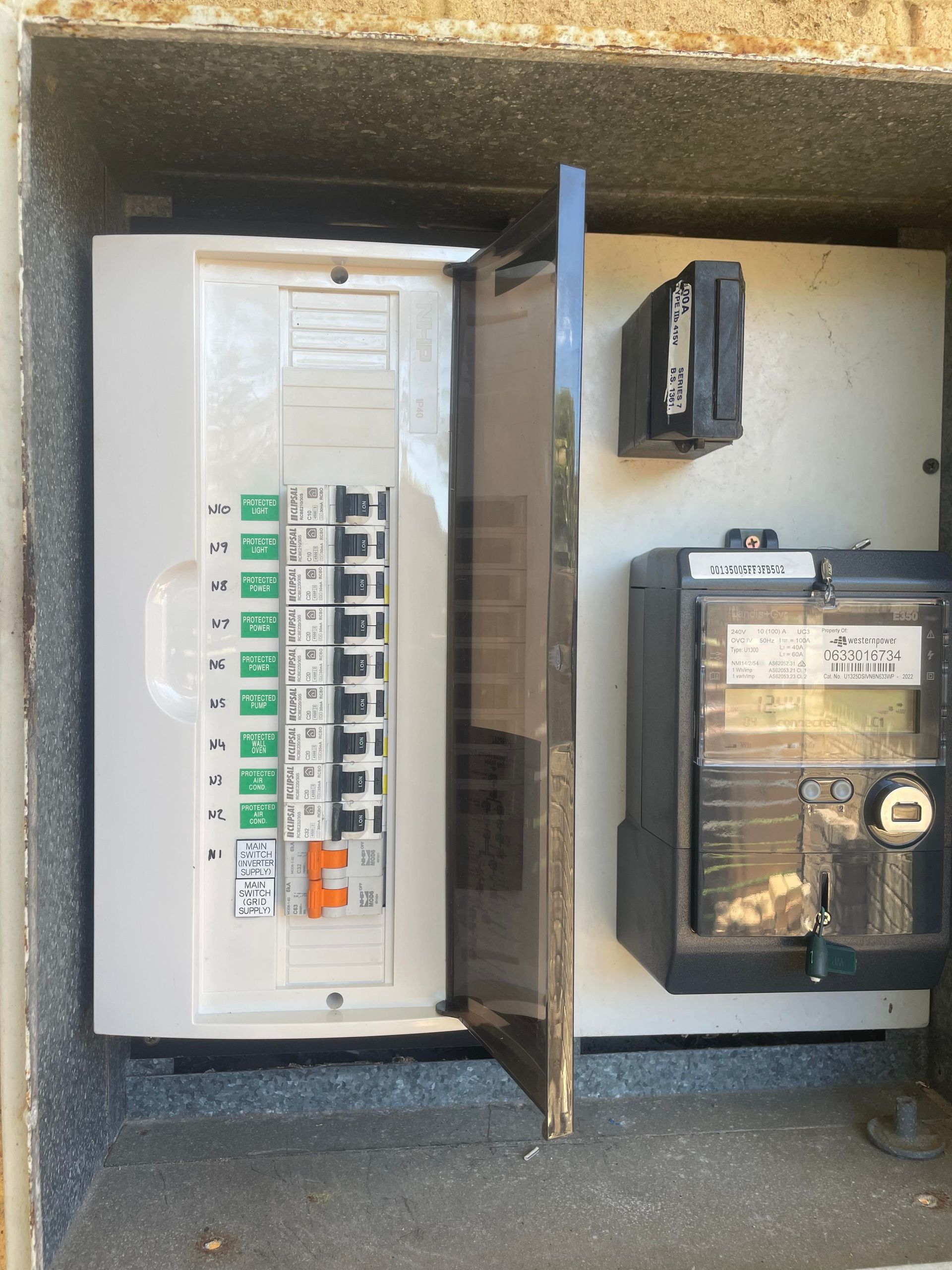 Switch Board Upgrade on older home in Perth