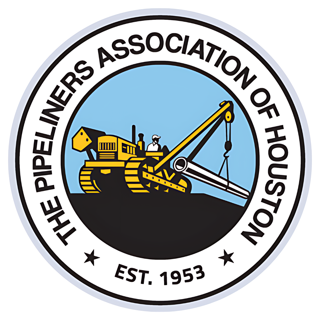 The logo for the pipeliners association of houston