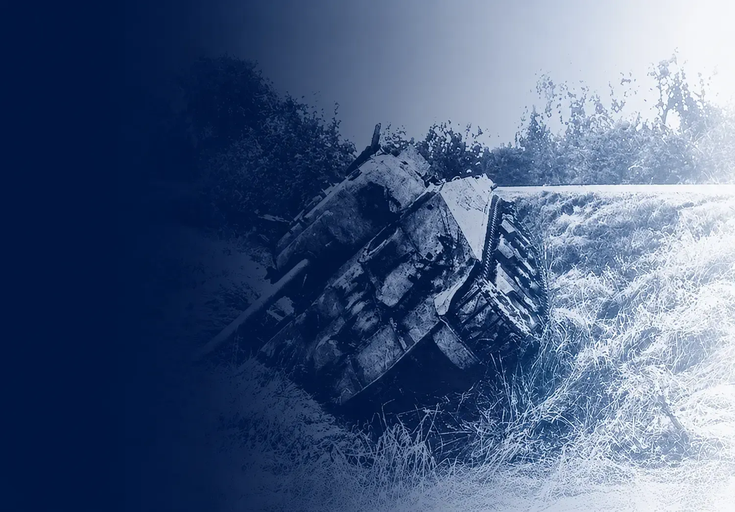 broken down tank