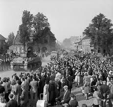 British troops in Valkenswaard