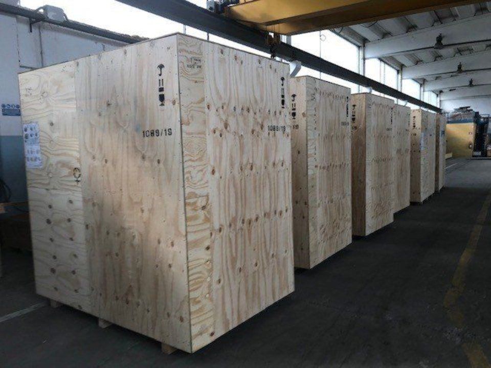 Imballo casse in legno
