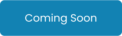 A blue button that says `` coming soon '' on a white background.