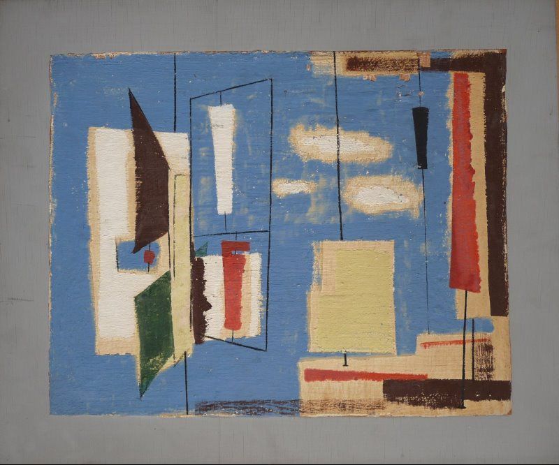 Painting Abstract Using Shapes