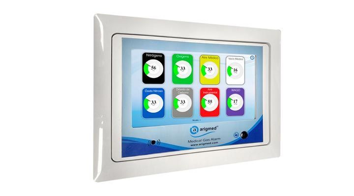GRUPO ARIGMED S DE RL DE CV - Alarma digital 1 8 gases