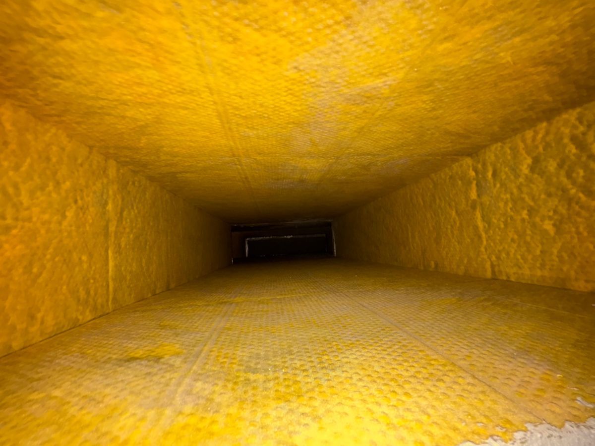 Picture of clean duct work