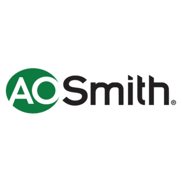 AO Smith logo: green circle with 