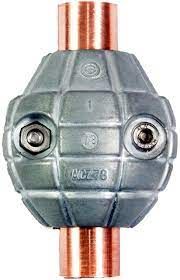 Corrosion grenade for HVAC system