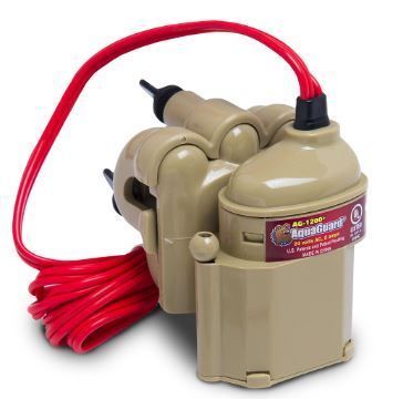 HVAC float switch combo for water damage protection