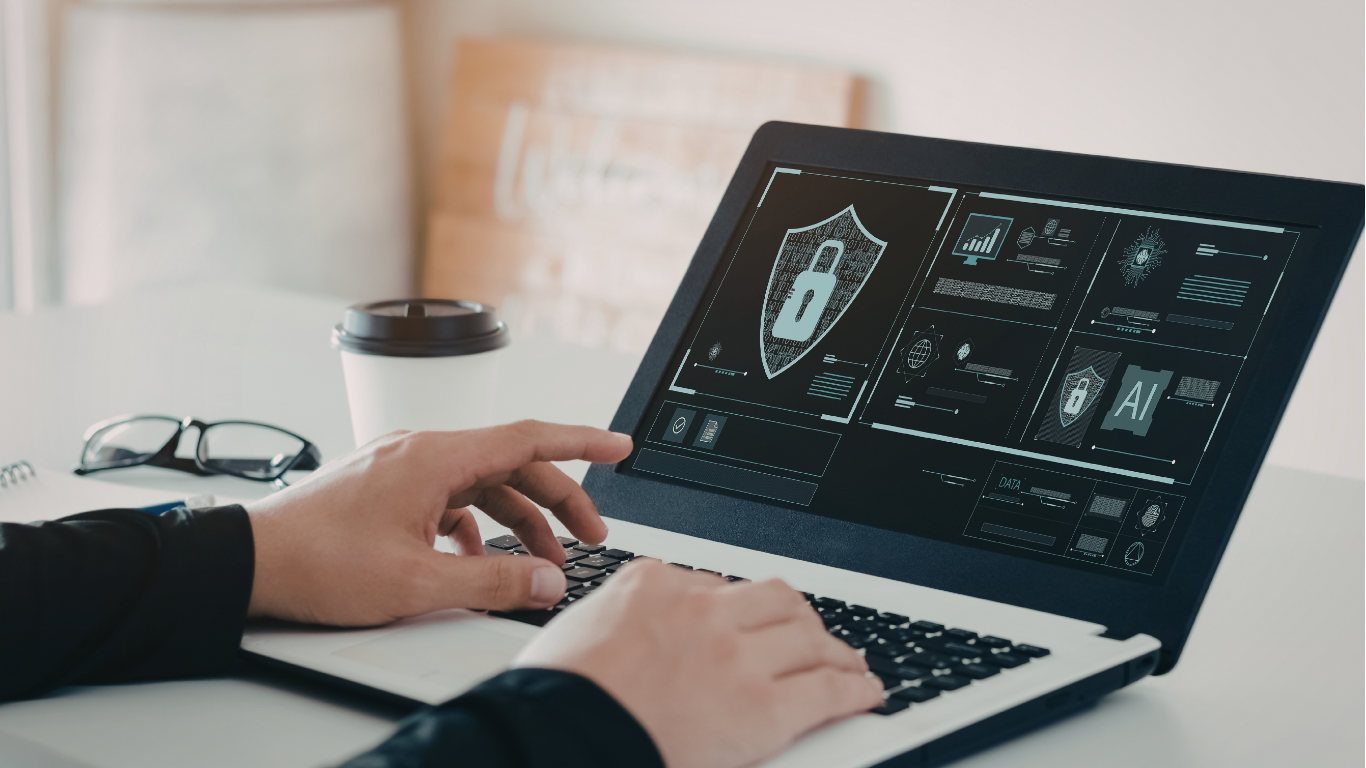 A close up of a keypad on a door.