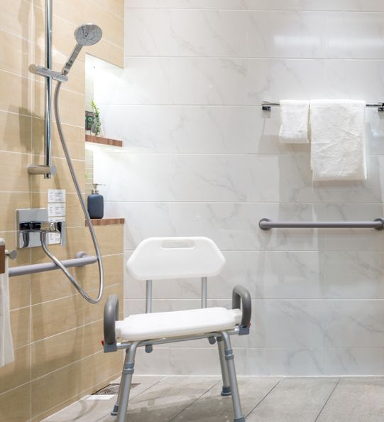Bathroom Chair For Disabled Or Elderly People - Rehabilitation in Brisbane, QLD