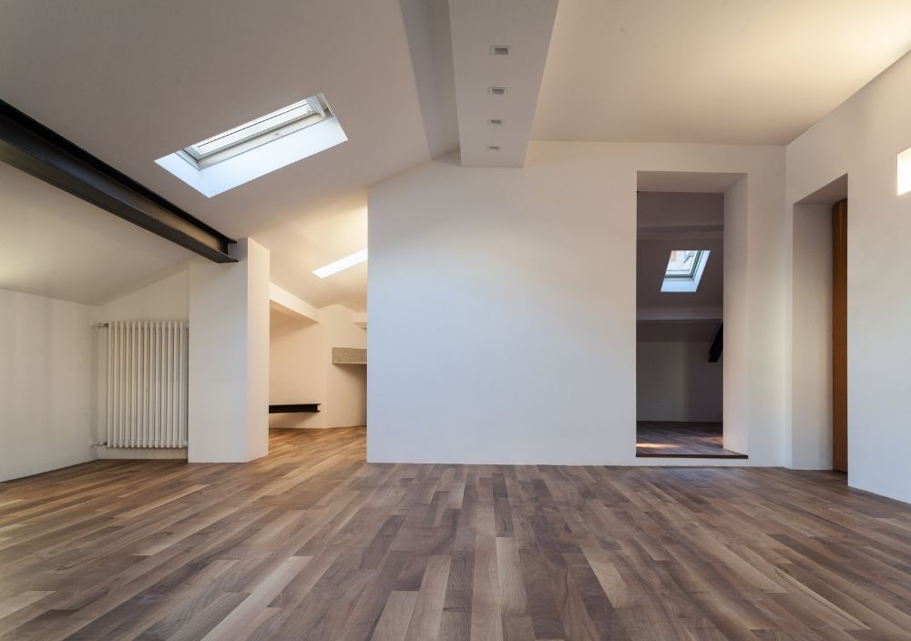 Empty property after a full bereavement house clearance in Cardiff