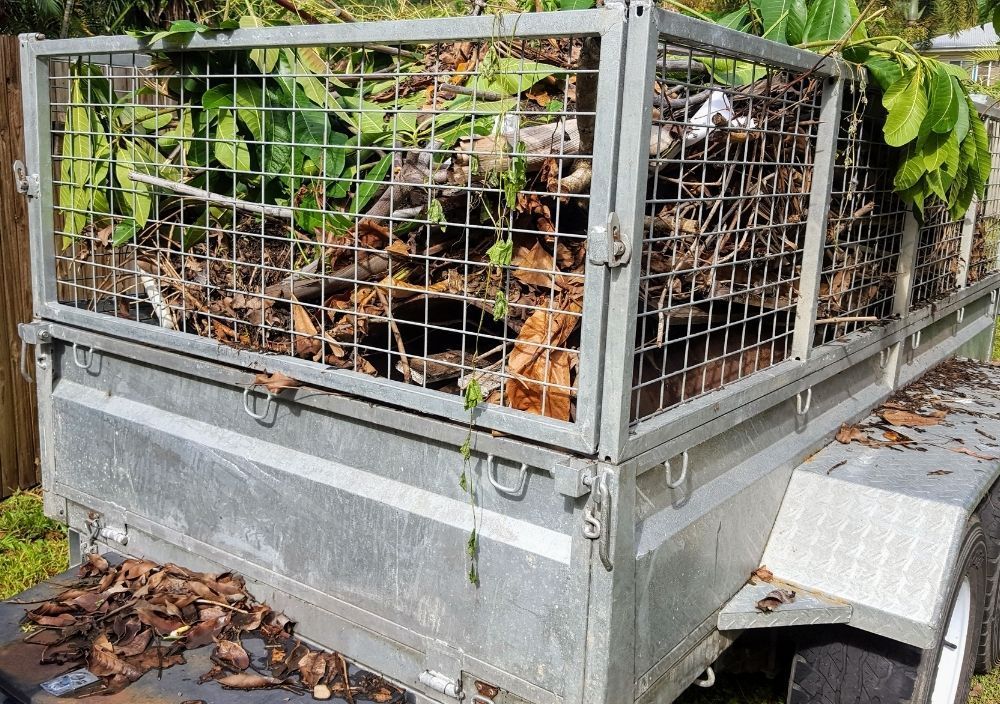 J&Z House Clearance Cardiff clearing up a garden
