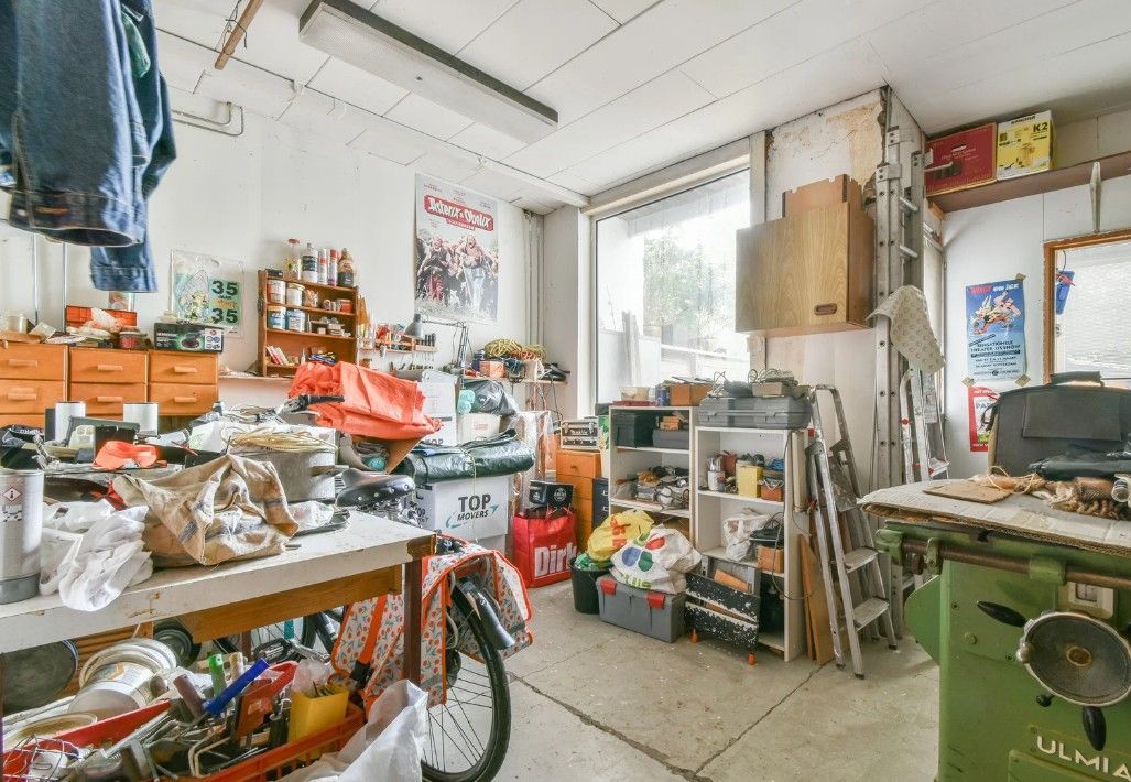 a hoarded house in Cardiff