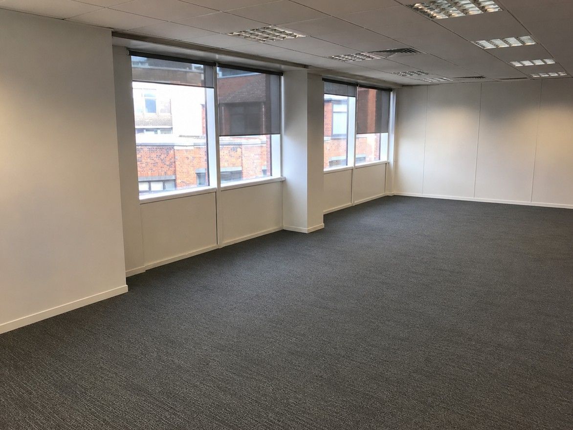 Office space cleared and ready for handover after a Cardiff office clearance