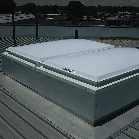 Ganged SK'S With Opal Dome — Kippa-Ring QLD — Redcliffe Skylights & Norm Hogg Sheet Metals