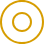A yellow circle with a circle in the middle on a white background.