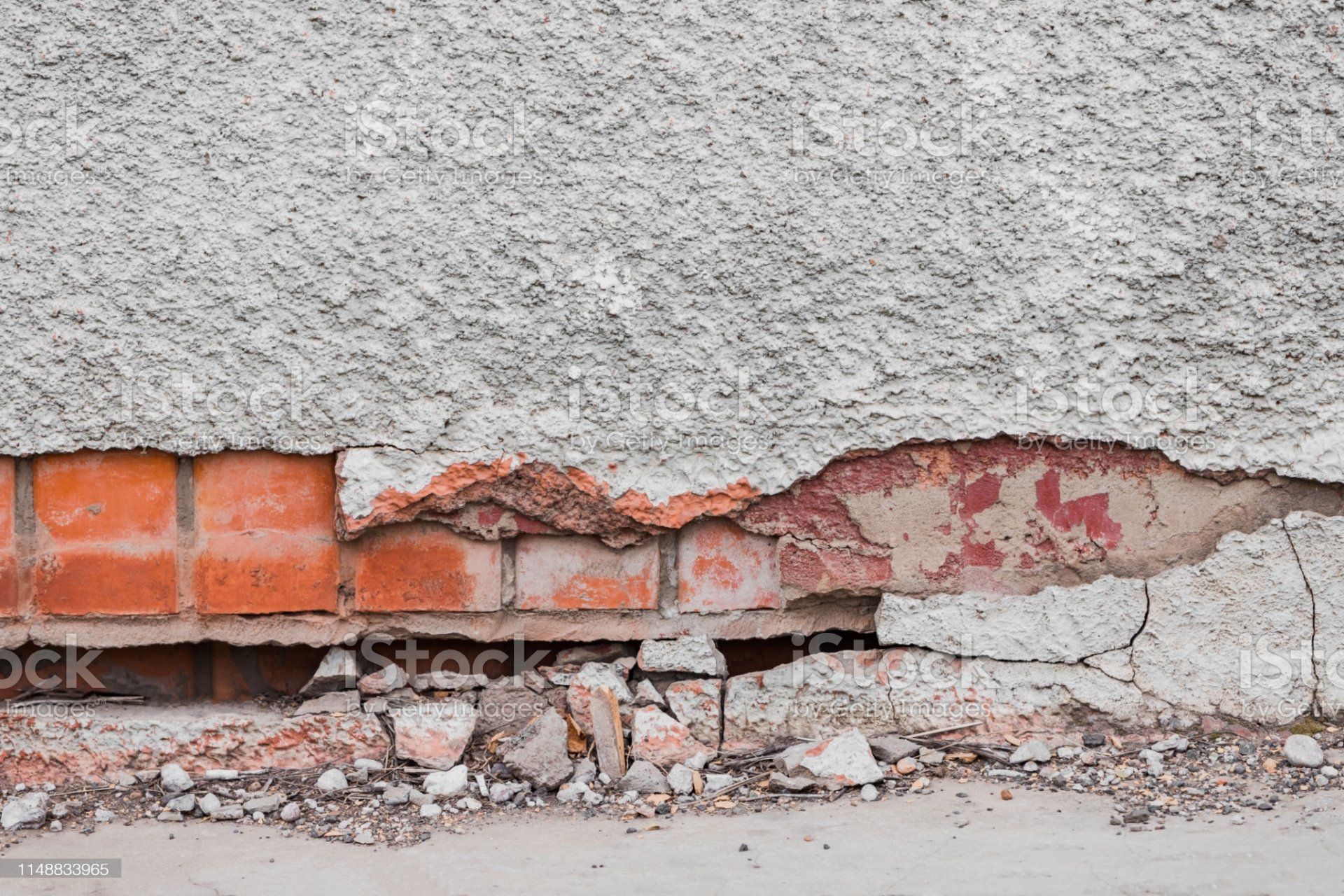 Foundation repair model for a home in Virginia Beach
