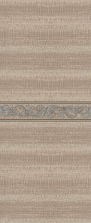 帶有邊框的圖案淺棕色木門特寫