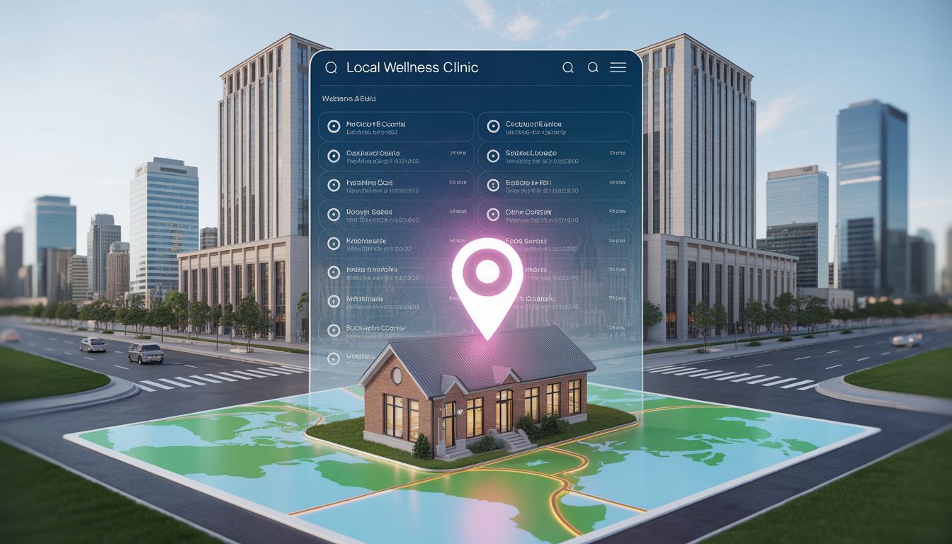 Small local business ranking above large corporate brands on Google Maps