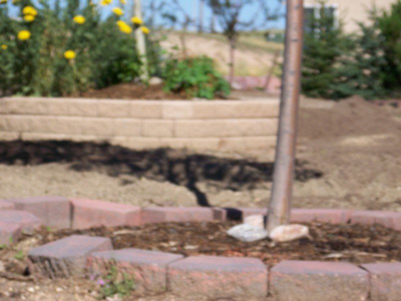 Wood Retaining Walls — Colorado Springs, CO — Green Thumb Commercial Grounds Maintenance Inc.