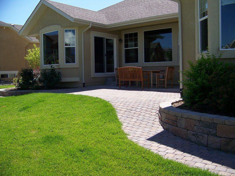 Residential Backyard — Colorado Springs, CO — Green Thumb Commercial Grounds Maintenance Inc.