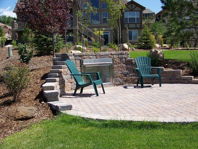 Concrete Patio — Colorado Springs, CO — Green Thumb Commercial Grounds Maintenance Inc.
