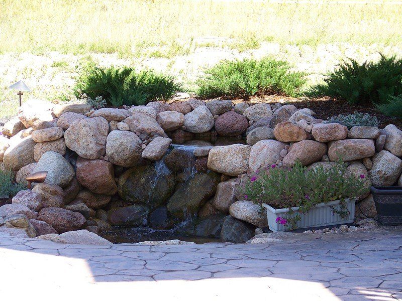 Stone Pond — Colorado Springs, CO — Green Thumb Commercial Grounds Maintenance Inc.