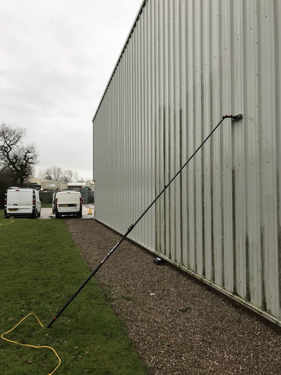 Conservatory roof cleaning