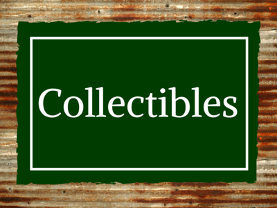 A dark green rectangular sign text 