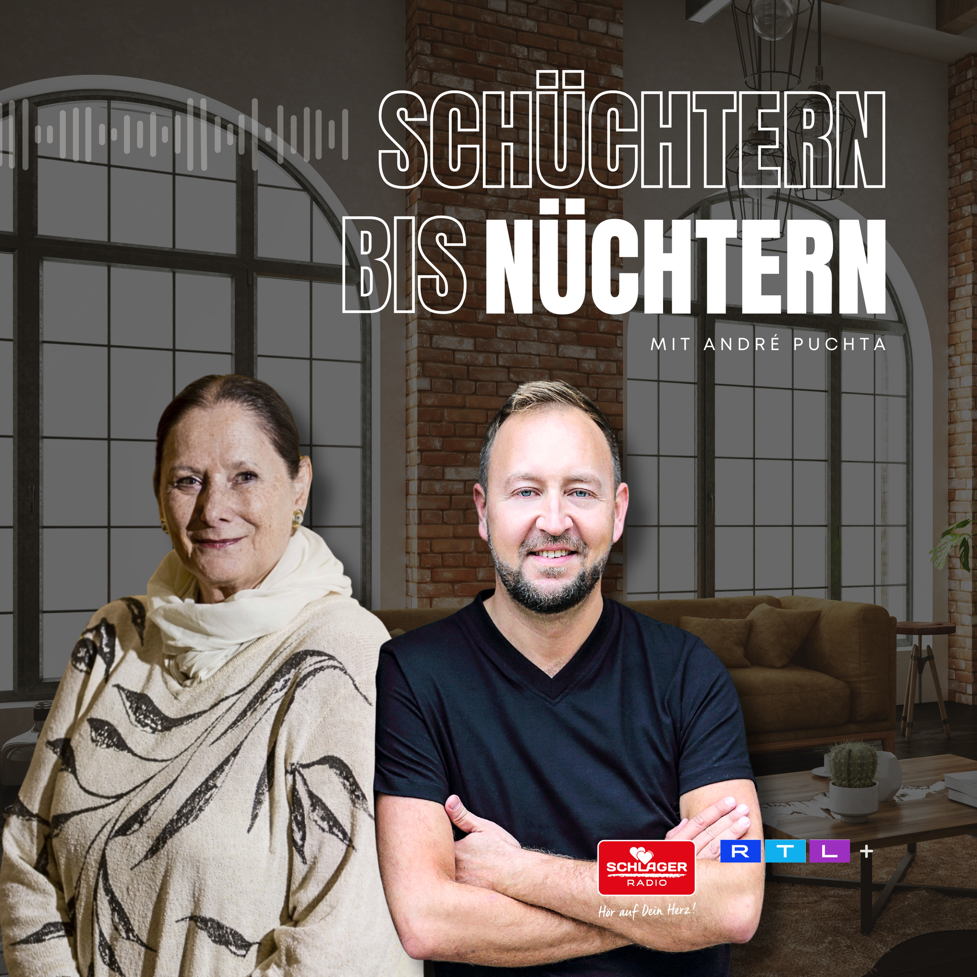Das Bild zeigt das Cover einer Podcast-Folge von André Puchta.
